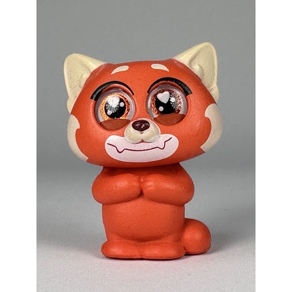 Disney Pixar Other - Disney Doorables Pixar PANDA MEI Academy Student Body RARE Figure Backpack NEW